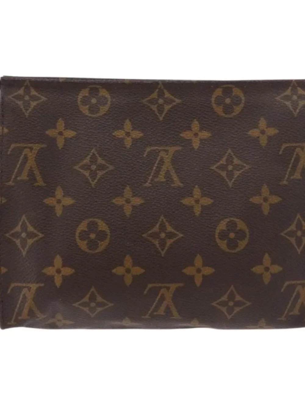 LOUIS VUITTON Monogram Poche Toilette 19 Pouch M47544 LV Auth 189335